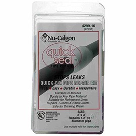Nu-Calgon 4299-10 Quick Seal Pipe Repair, 2" x 3" wrap