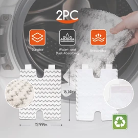 REECOO Steam Mop Pad, Good Steam Permeability,Durable/Soft/Good Adsorption,Floor Steamer Microfiber Pads for Removing Dust and Stains on Living Room Wooden Floors, Oil Stains on Kitchen Floor Tiles