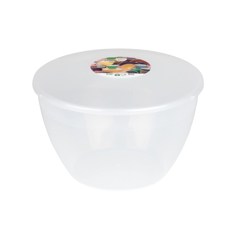 3 Pint Pudding Basin and Lid Pack of 2 Plastic