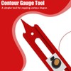 Upgrade Contour Measuring Tool, Precise Contour Scribe Tool with Adjustable