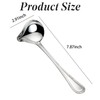 Generic Ladle Spoon, Silver, 1 pc, Stainless Steel, Classic, 7.87