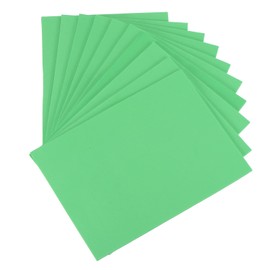 sourcing map 10 Pack EVA Foam Sheets Green 7.8 Inch x 5.9 Inch 2mm Thick Crafts Foam EVA Sheets for Costumes, Arts and Crafts Projects