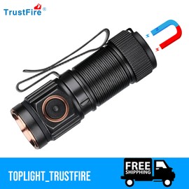 TrustFire MT10 Flashlight Rechargeable 1000Lumen Super Bright Tactical Light