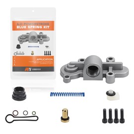 Blue Spring Fuel Pressure Regulator Upgrade Kit for 2003-2007 Ford 6.0L Diesel – Fits F250 F350 F450 F550 – Replaces 3C3Z-9T517-AG