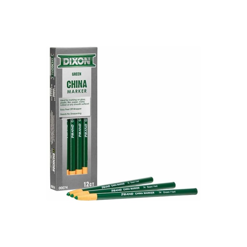 00074 China Marker Phano Green 601543 Dixon