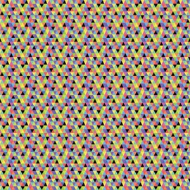 Cricut 2006779 Transfer Sheet Patterns, Triangle Brights Infusible Ink, Traingle