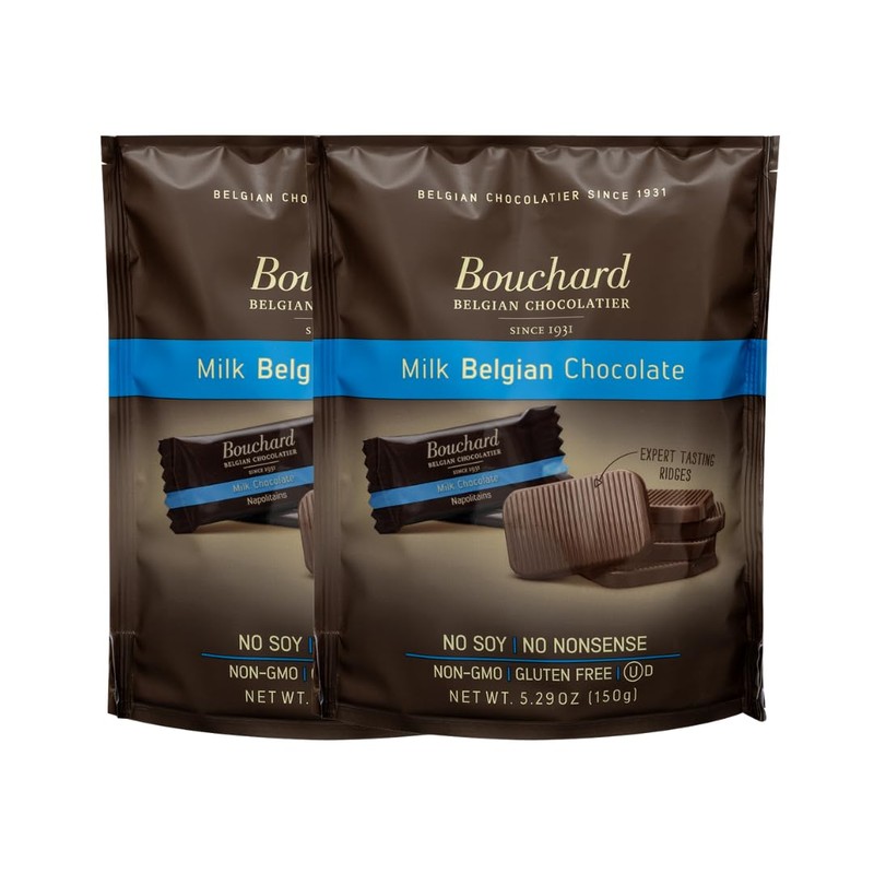 Bouchard Belgian Milk Chocolate (5.29 OZ / 150g) (Pack of