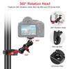 Camera Super Clamp Ball Head Crab Claw Clip Universal Monitor