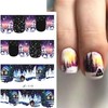 Christmas Nail Art Stickers 12 Sheet Water Decals for Nails