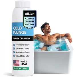 Alaskey All-in-One Cold Plunge Water Treatment – Cleaner, Clarifier, Softener & Stabilizer with Natural Chitosan for Fresh, Crystal-Clear Ice Baths | Advanced Odor Prevention