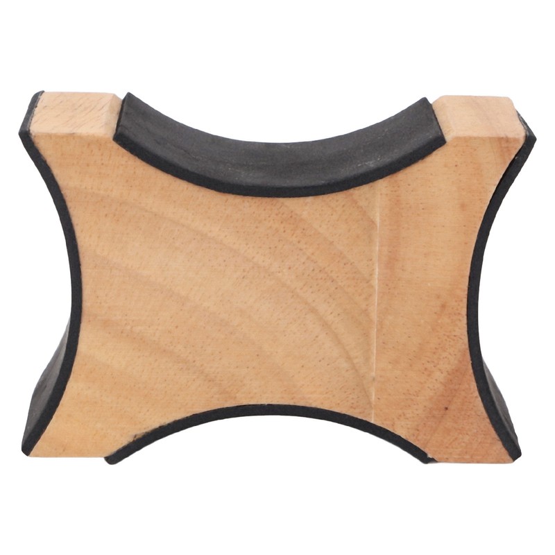 Guitar Neck Rest 2 Heights Solid Wood Support Soft Sponge
