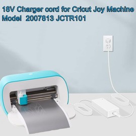 lojiraz 18V Charger Power Cord for Cricut Joy Smart Cutting Machine JCTR101 2007813 2007991 2007992 GHFB23405 SS2076299 TS-A045-1800251 DC AC Adapter (Not for Others)