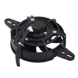 BIUGERCN Motorcycle Radiator Fan 4 Inches Cooling Thermal Fan 12V Motor Universal for 50 cc-250 cc Dirt Pit Bike ATV UTV Go Kart Quad Motocross
