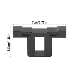 Cunyuer 20Pcs Solar Panel Drainage Clips, 35mm Solar Panel Drain Clip, Water Guide Buckle Drainage Clamp for Outdoor