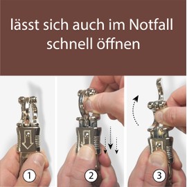 Lead Rope with Panic Hook | for Horses, Ponies, Shetty, Donkey | Tie Rope in Many Stylish Designs | Length 1.60 m (Brown)