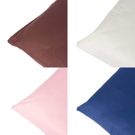 EiYU Duvet Cover Single Dust Mite Stop High Density Fabric Pink