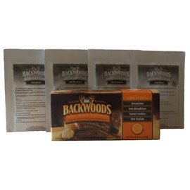 LEM Products Backwoods Fresh Sausage Seasonings Variety Pack, Includes Breakfast, Hot Breakfast, Sweet Italian, and Hot Italian Flavors, Ideal for Wild Game and Domestic Meat, 6.7 Ounce Package