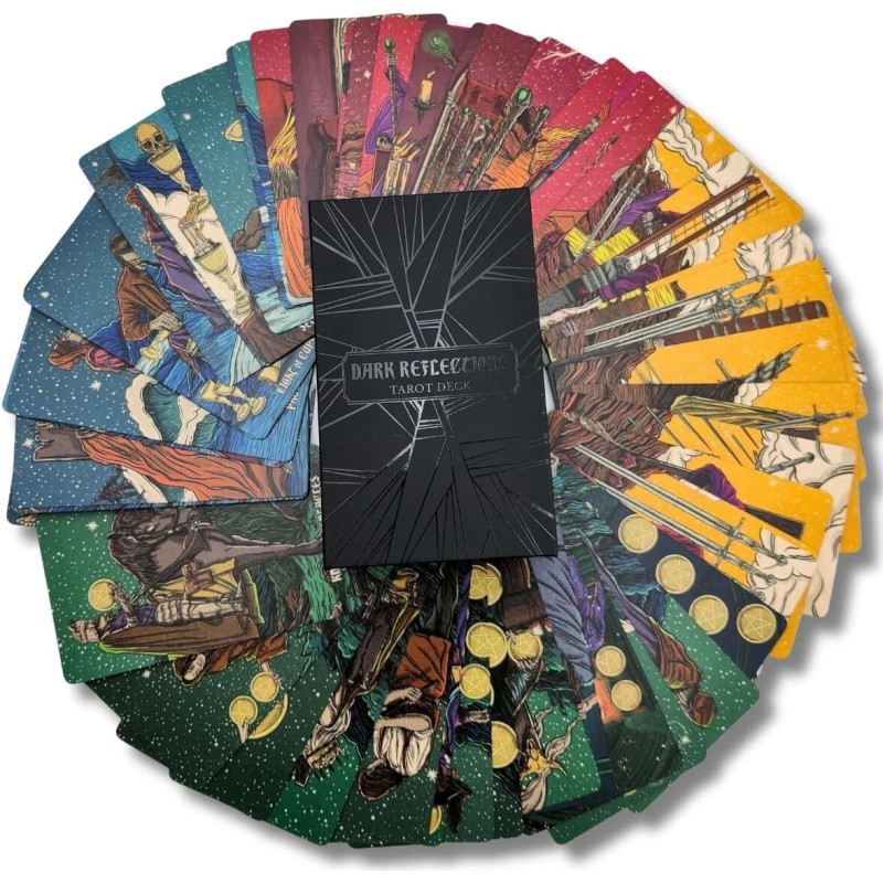 Dark Reflections Shadow Work Tarot Deck by La Muci, small