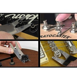 ROSENICE Wrench Knob Jack Tuner Bushing Pocketable Spanner Tool Guitar Bass Accessory