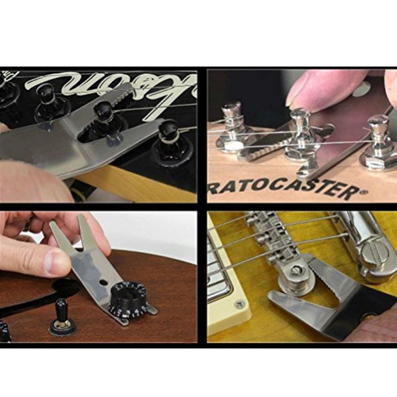 ROSENICE Wrench Knob Jack Tuner Bushing Pocketable Spanner Tool Guitar