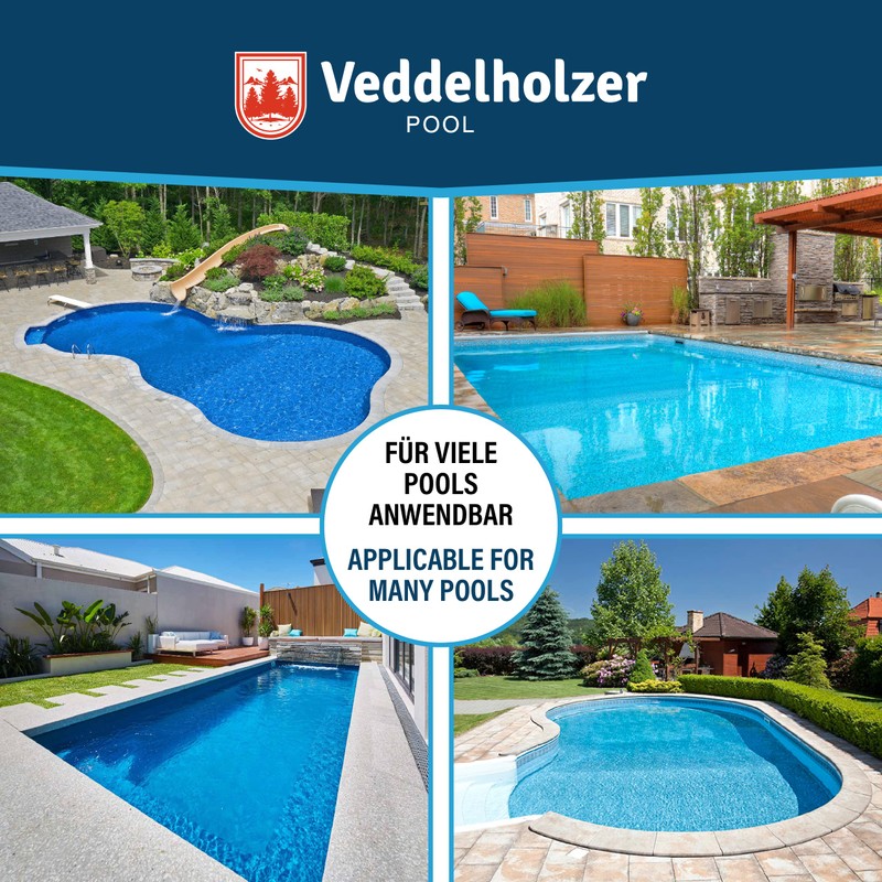 Veddelholzer 5 in 1 Pool Cleaning Set, Pool Cleaner, Tester