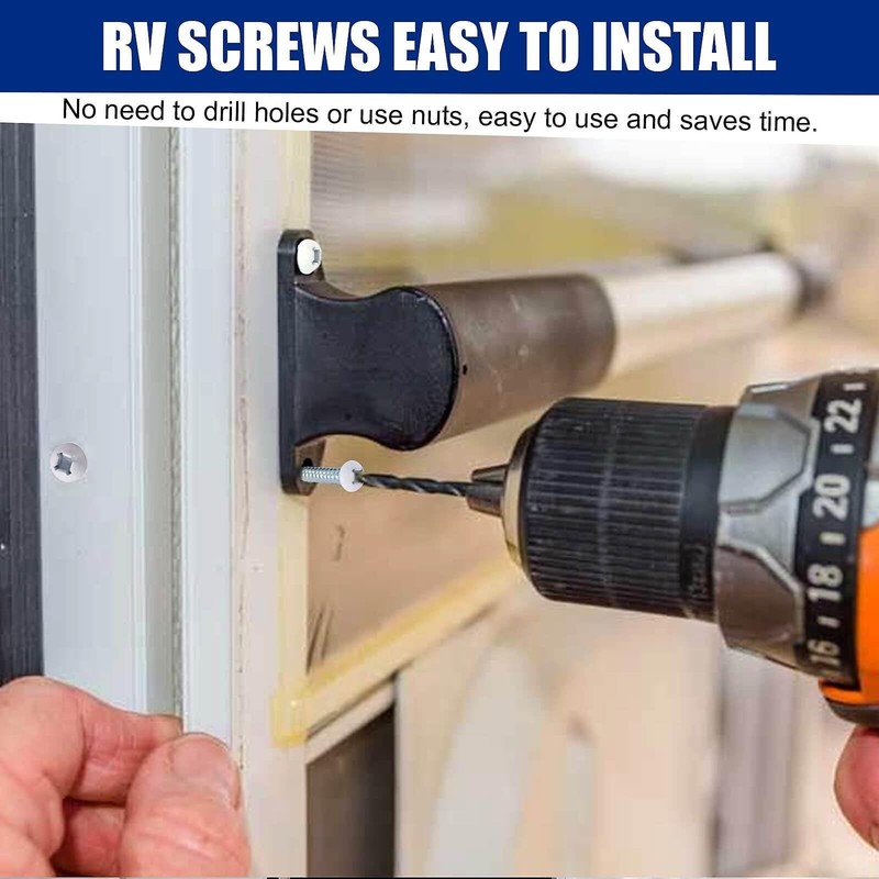 8x1-1/2 Pan Head Metal RV Screws | for RV Interior