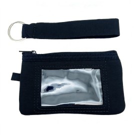 Men Designer Wallet for Women Custom Credit Id Card Holder Wallet Designer Kid Lady Coin Purse Keychain Wallet Holder for Mencolor: Black