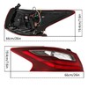 labwork Left Outer Tail Light Replacement for Nissan Altima SR