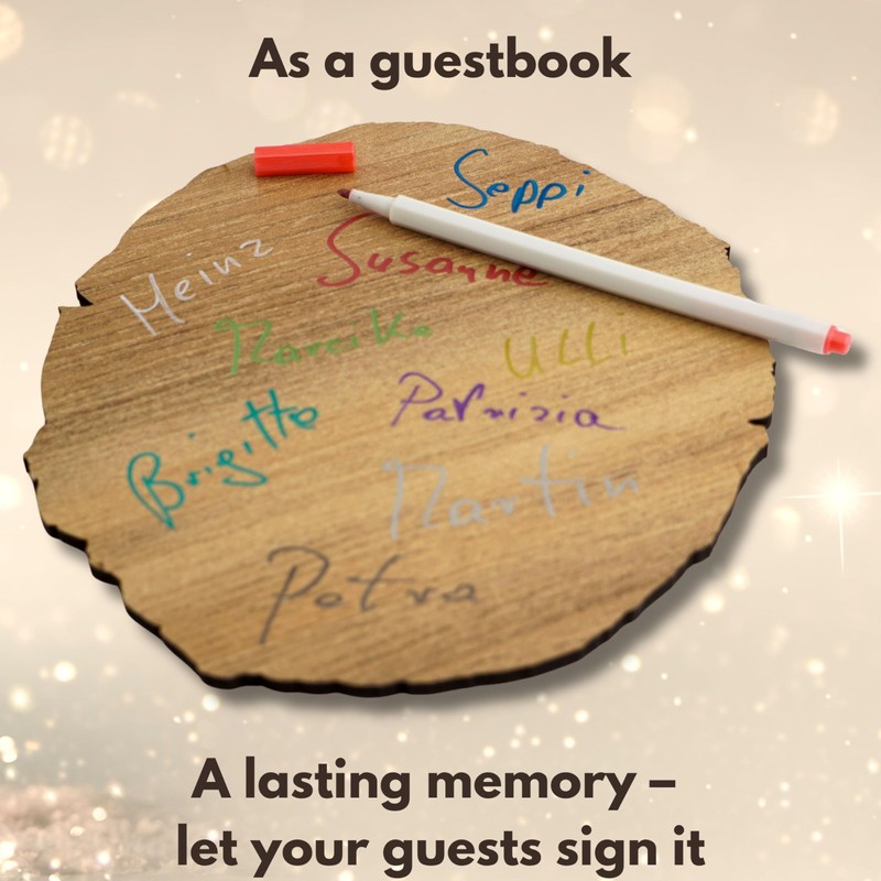 DARO Design - Wooden Disc - 21 Years - Size