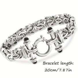 Silver Plating Classic Women's Bracelet | Anniversary/ Graduation/ Valentine's Day Exclusive JewelryColor: Silver, Length: 7.87inch