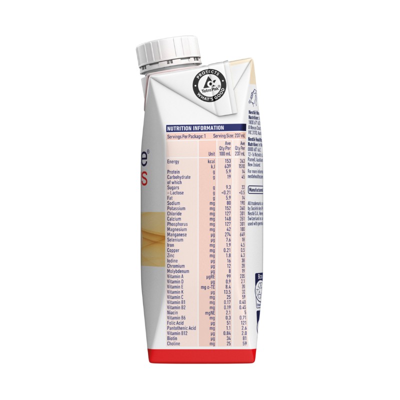 Resource Plus Vanilla 237ml