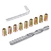 Xrfoiniu 50 Pieces 5/16 Threaded Inserts for Wood Insert Nut