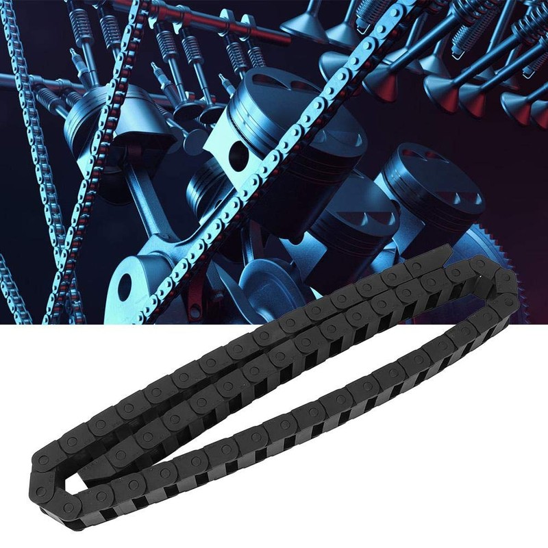 1m R18 Cable Drag Chain Black Nylon Wire Carrier CNC