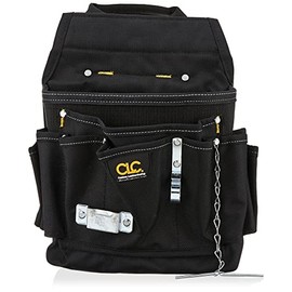 CLC Custom Leathercraft 5505 Professional Electrician's Tool Pouch, Ballistic Poly, 12Pocket