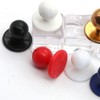 EXCEART Pack of 100 Chef's Coat Rivet Buttons Round Moving