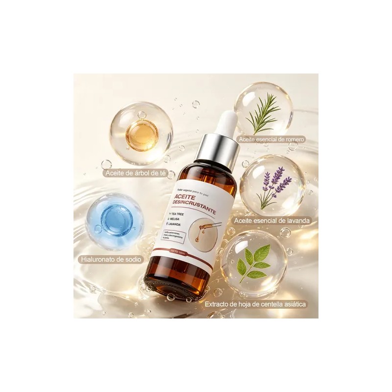 50ml*2 Facial Aceite Desincrustante Exfoliante Reduce Poros