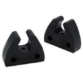 Seachoice Rubber 2 in. L x 1-5/8 in. W Storage Clips 2 pk