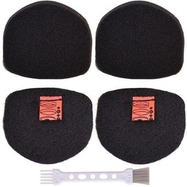 Paquete de 2 filtros de espuma y fieltro para for SHARK CH901 CH950 CH951 CH951C CH900WM UltraCyclone Pet Pro+ aspiradoras de mano inalámbricas XFTRCH900