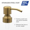 ALTGLAS Stainless Steel Soap Pump 'Zagreb' as Replacement for Liquid