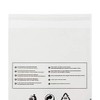 250 x Clear Poly Bags with Suffocation Warning (250 Polybags