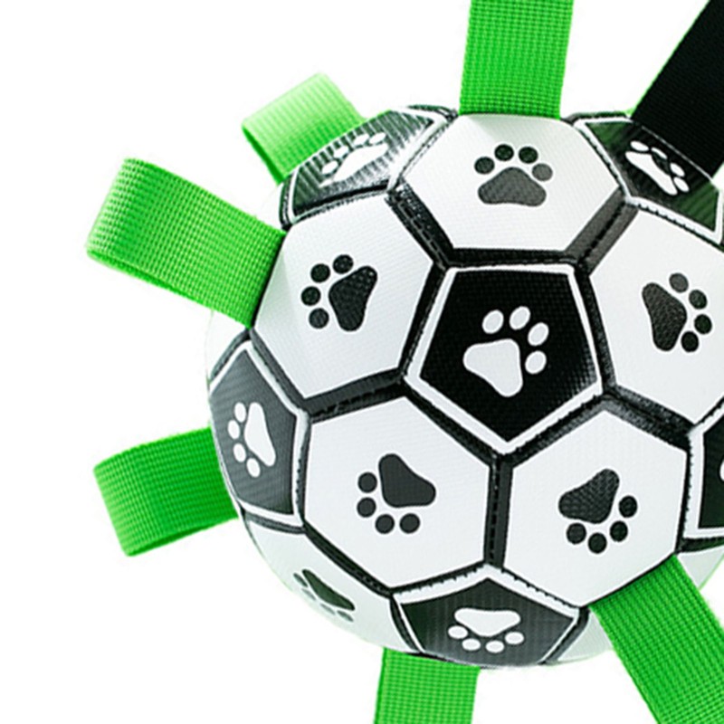 Dog Soccer Ball Toy Bite Resistant Inflatable Interactive Molar Pet