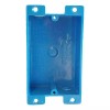 Unbranded 1 Gang 8 CU IN Blue PVC Flanged Shallow