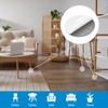 uxcell 8pcs 3 Inch Round Adhesive Backed Felt Non-Slip Felt