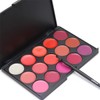 FantasyDay Pro 15 Colors Cream Lip Gloss Xmas Makeup Palette