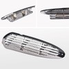 PIT66 Upper Hood Grille Grill Chrome Compatible With Freightliner M2