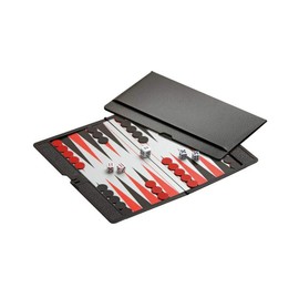 Backgammon Game Set - Mini Magnetic Travel Set - Simple Funny Family, Party Board Game