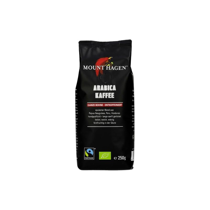 Roasted Coffee g. Bean, Decaffeinated
