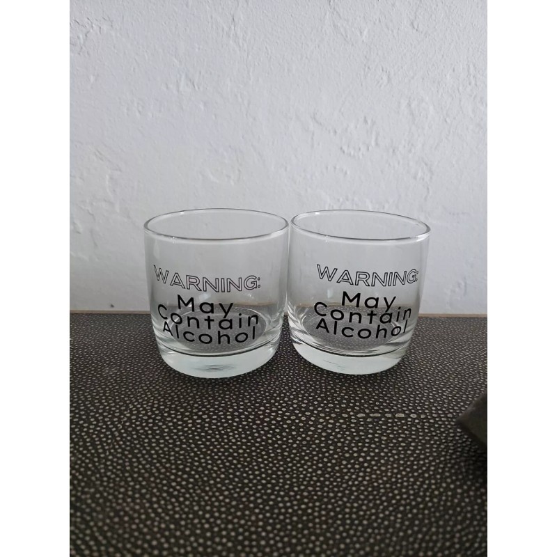 Holiday Gift Glass Cup