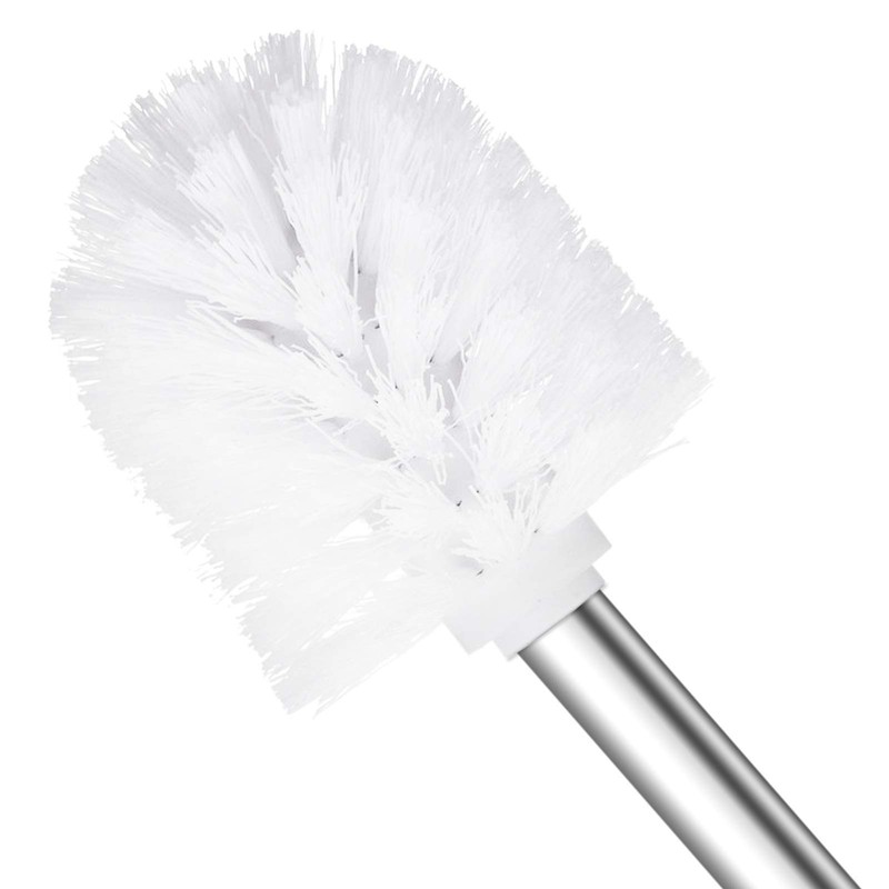 Qulable Toilet Brushes Stainless Steel Toilet Brush with Flexible Soft