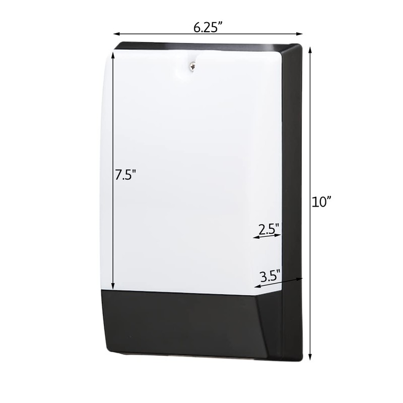 Heath/Zenith HZ-8416-BK-A Dust to Dawn LED Security Lighting, Black